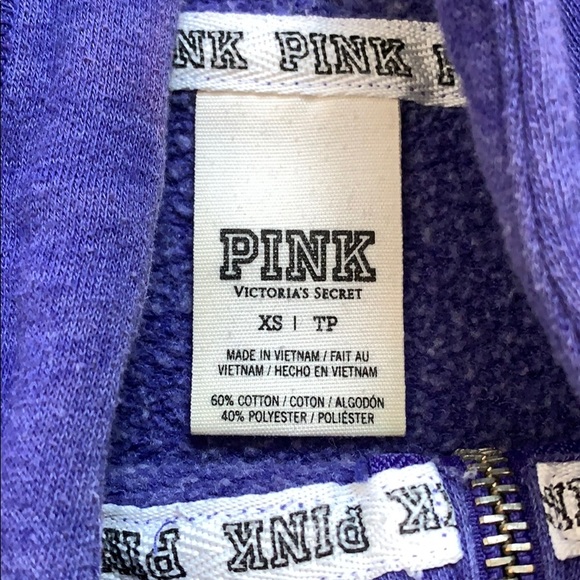 PINK Zip-up Hoodie - Picture 4 of 4